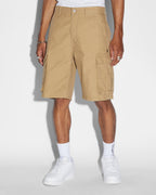 Mens Fugitive Cargo Short Dark Tan Straight Walkshorts - Tan
