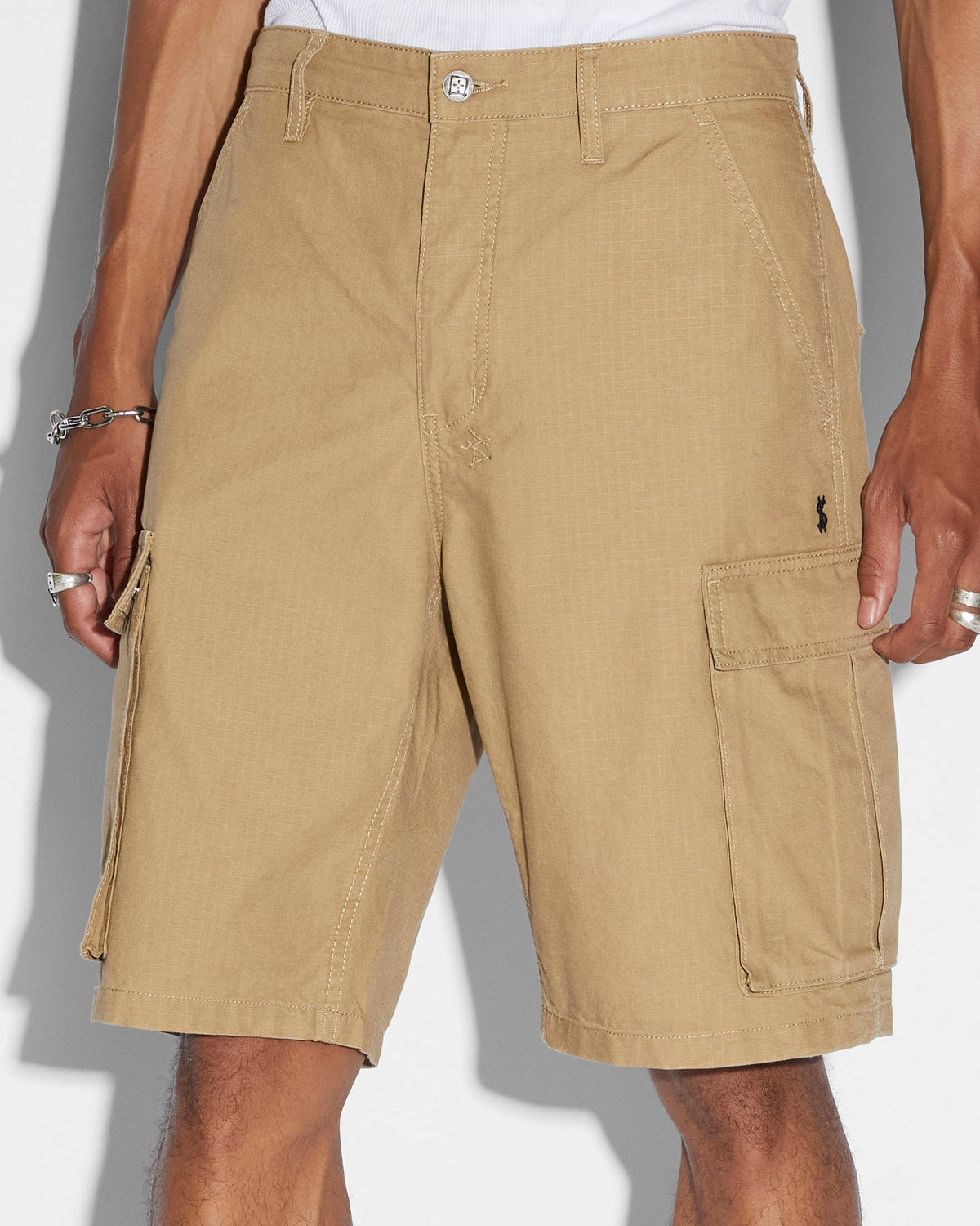 FUGITIVE CARGO SHORT DARK TAN