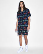 Mens Glow Boardshort Multi Regular Walkshorts - Multi Colour