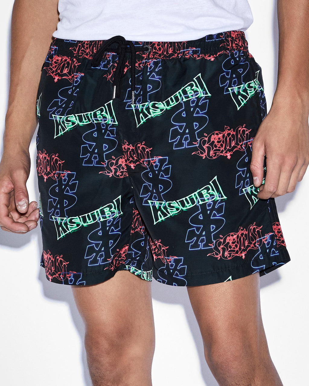 Mens Glow Boardshort Multi Regular Walkshorts - Multi Colour