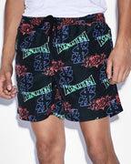 Mens Glow Boardshort Multi Regular Walkshorts - Multi Colour