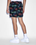 Mens Glow Boardshort Multi Regular Walkshorts - Multi Colour