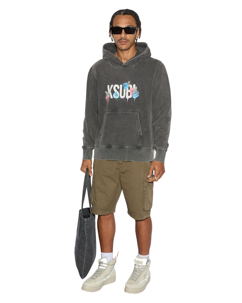 MENS KRUSH CARGO SHORT ARMY FADE WALKSHORTS