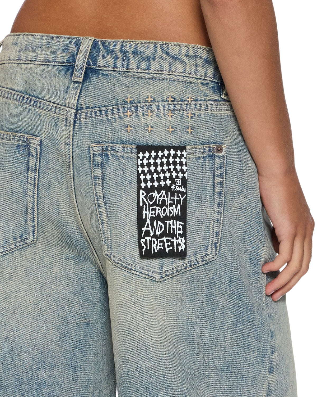 Womens Low Rider Short Folk Relaxed Walkshorts - Denim