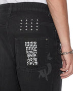 MENS MAXX SHORT ARTIST BLACK WALKSHORTS