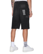 MENS MAXX SHORT ARTIST BLACK WALKSHORTS