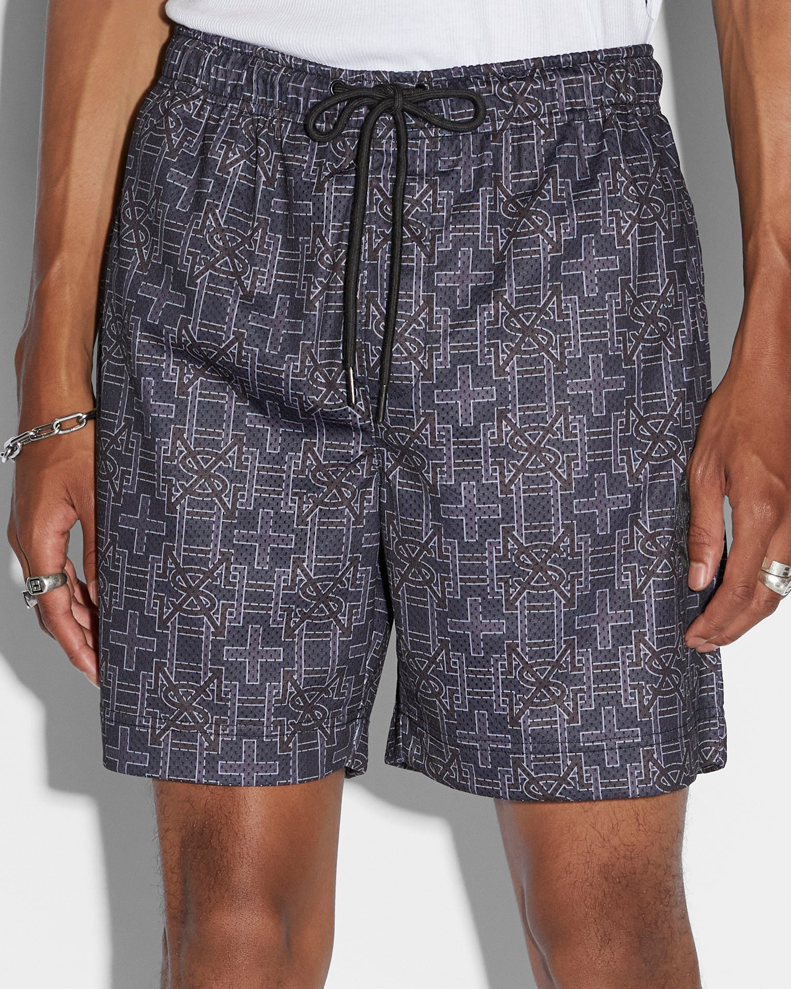 PLUS MESH SHORT NAVY