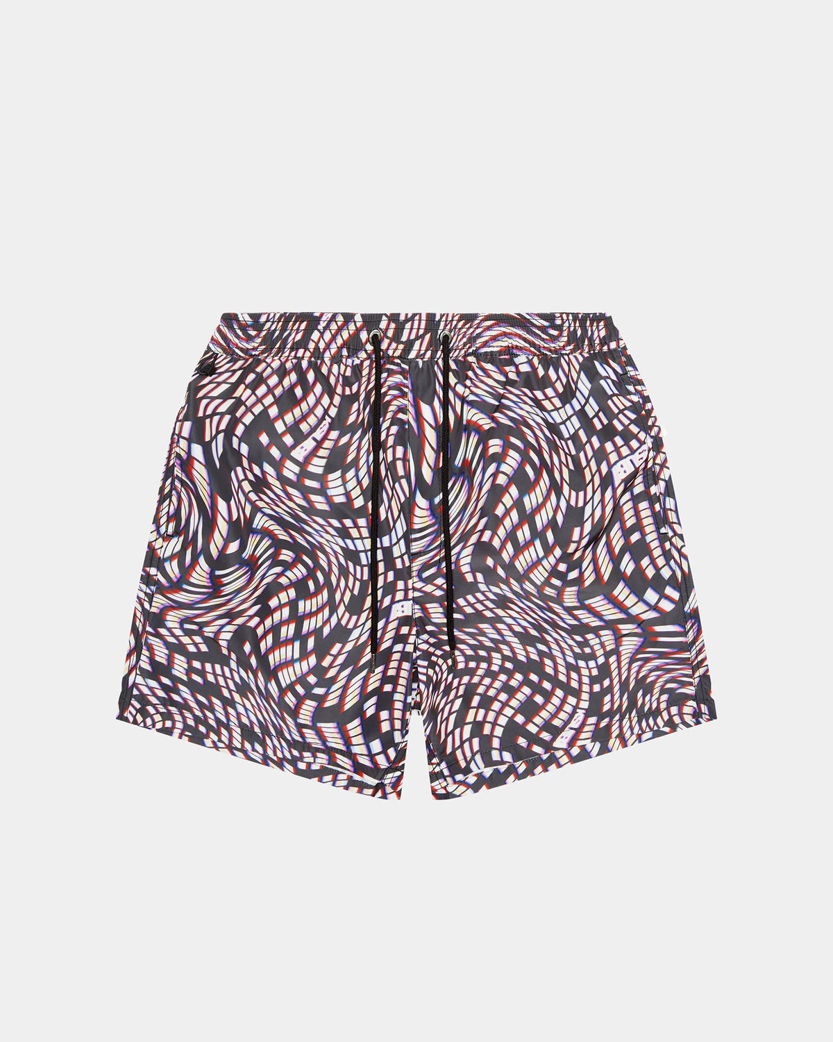 Mens Rainbow Road Boardshort Multi Regular Walkshorts - Multi Colour