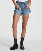 Womens Rollin Out Short Haven Relaxed Walkshorts - Denim