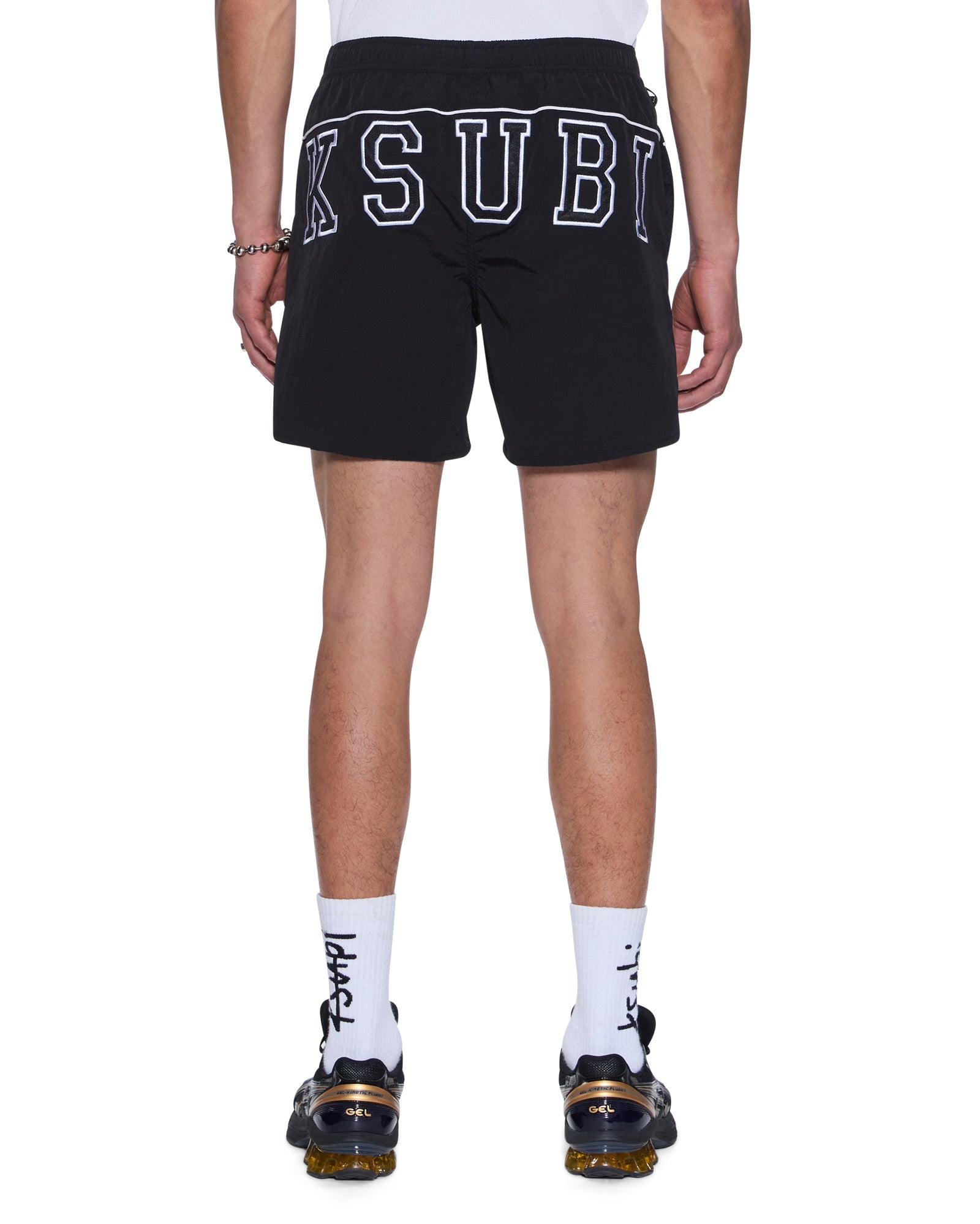 MENS  TOUCHDOWN BOARDSHORT BLACK REGULAR WALKSHORTS