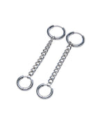 SILVER CHAINLINK HUGGIES JEWELLERY