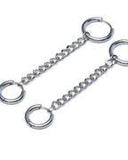 SILVER CHAINLINK HUGGIES JEWELLERY
