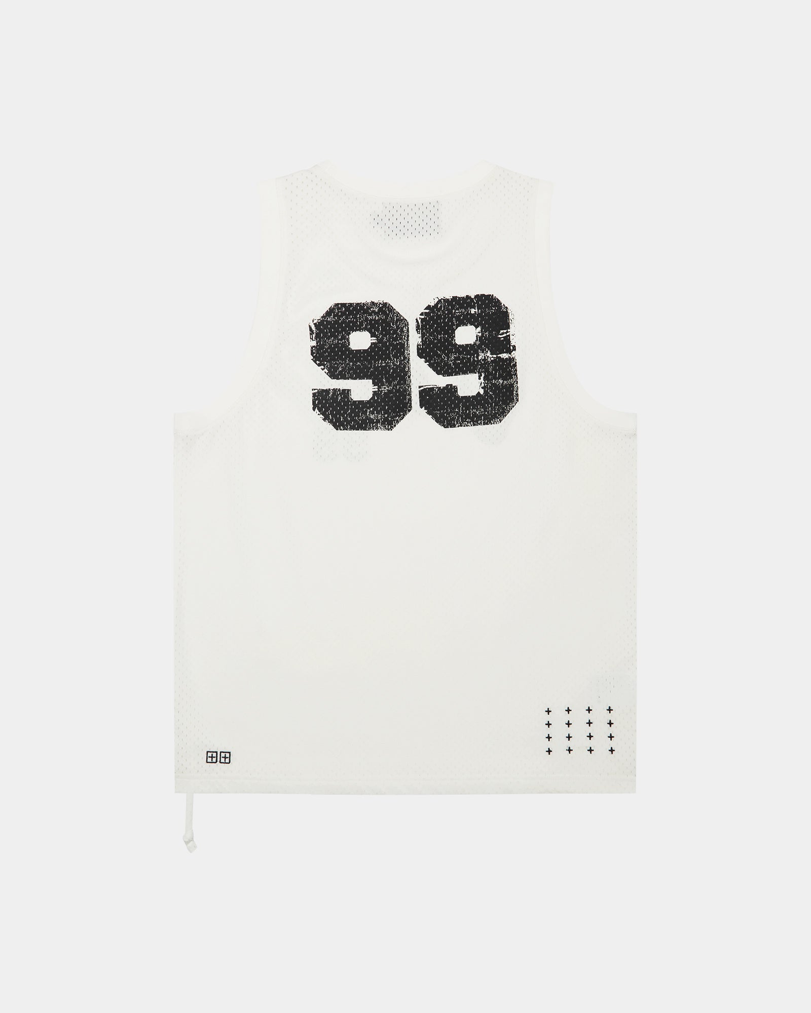 CLUBHOUSE PICK UP SINGLET WHITE