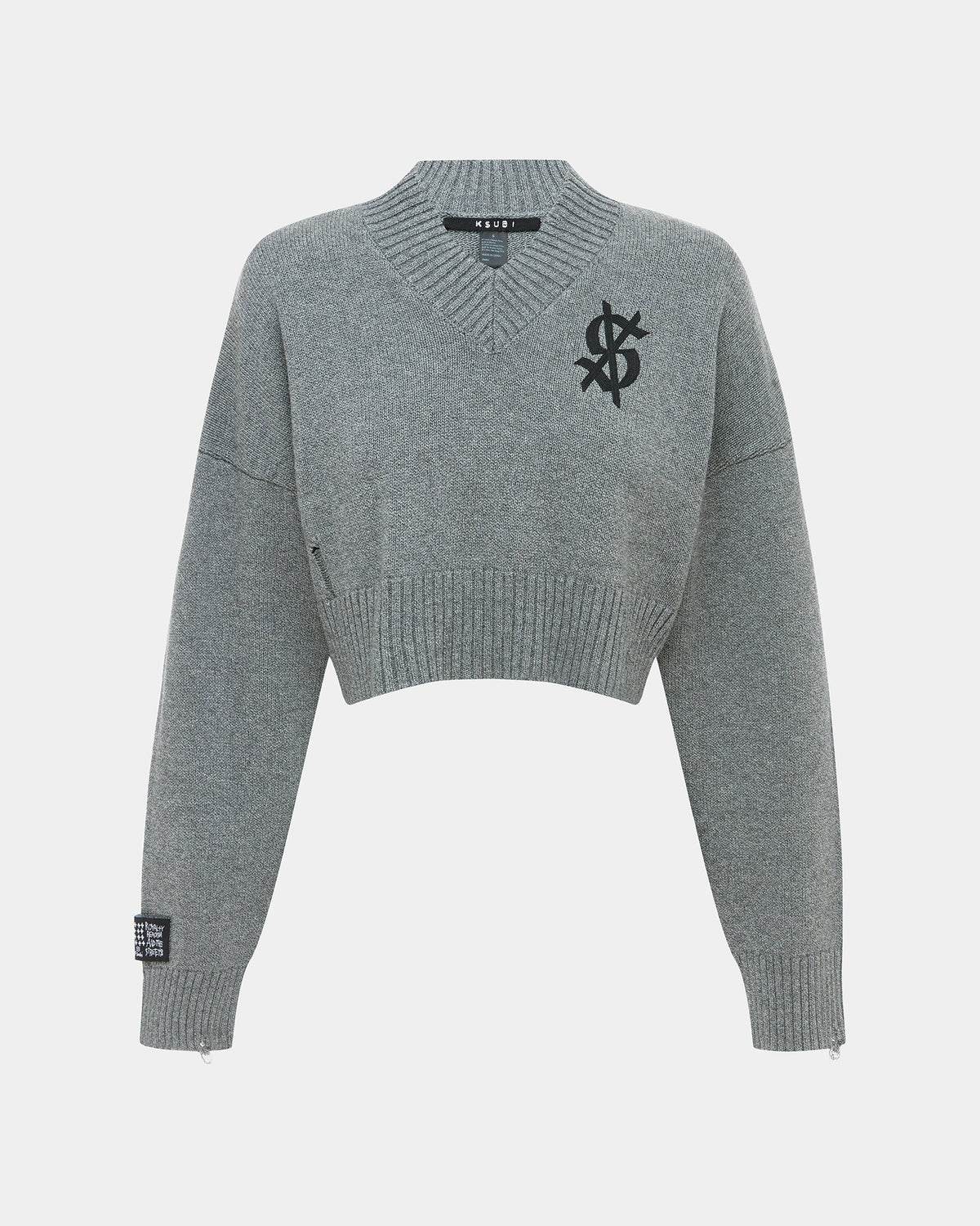 SKIPPER KNIT GREY MARLE