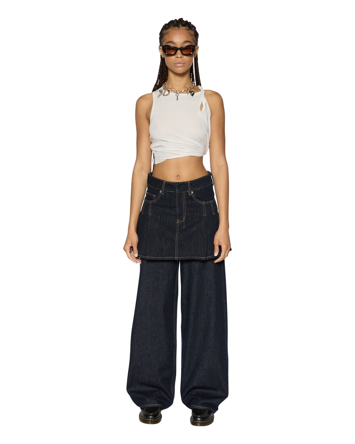 WOMENS HERA MINI SKIRT ZENITH POP SKIRTS