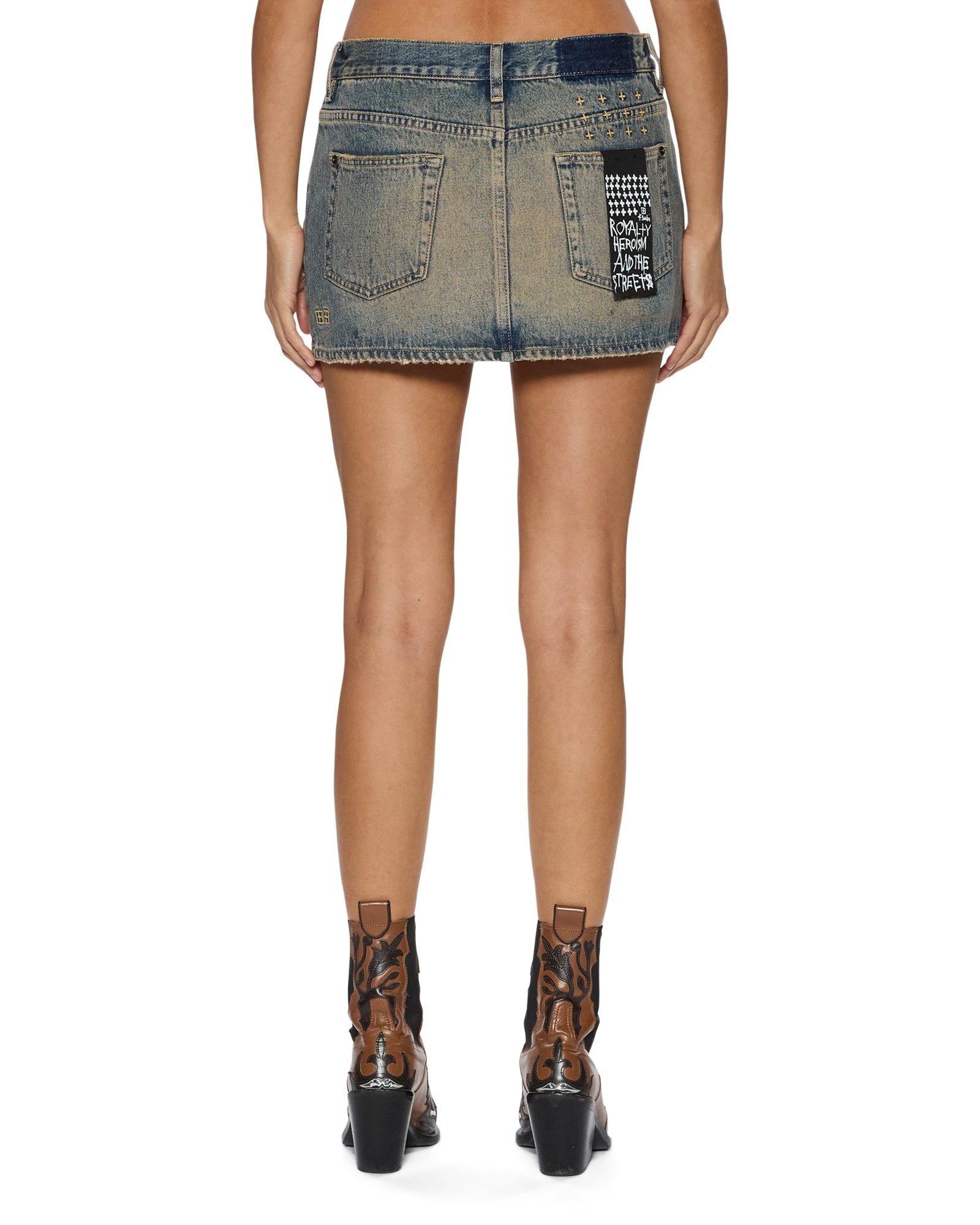 WOMENS  MICRO MINI SKIRT FLIP DUNE REGULAR SKIRTS