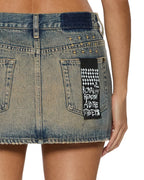 WOMENS MICRO MINI SKIRT FLIP DUNE SKIRTS