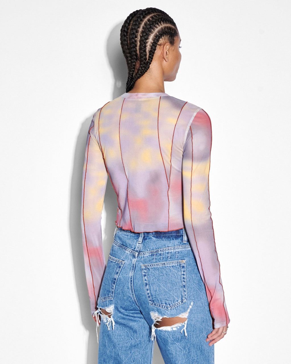 WOMENS REFRACT TOP EUPHORIA FASHION TOPS