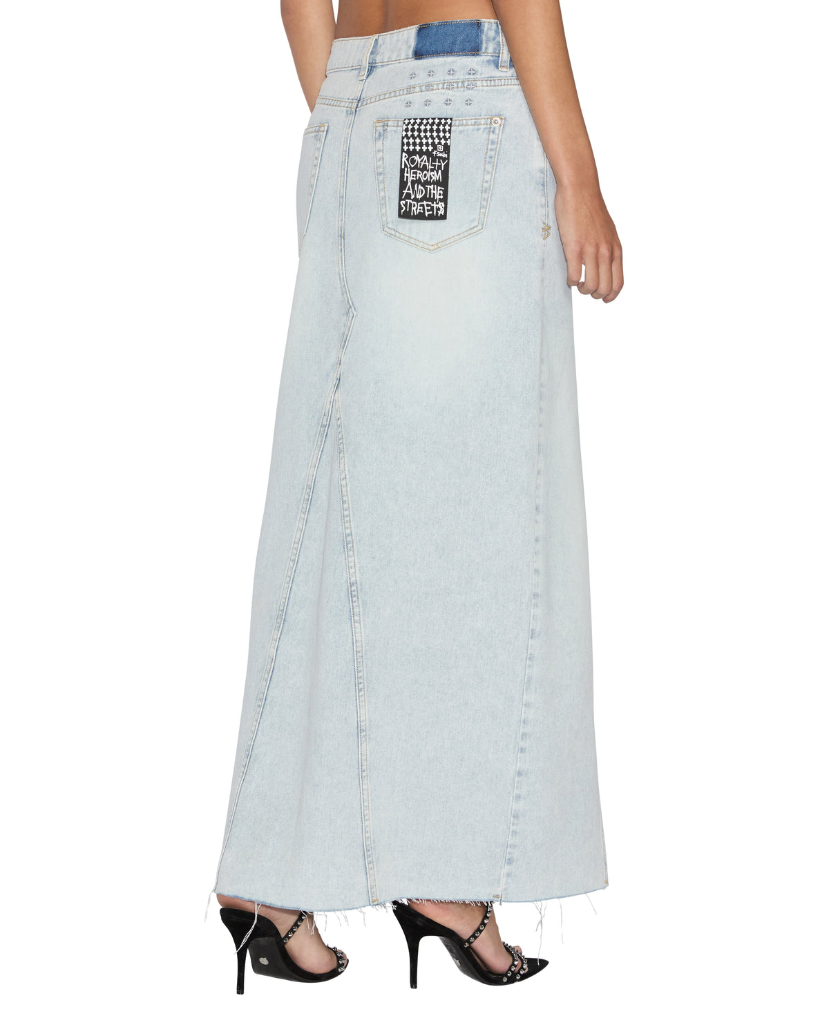 WOMENS RELAX MAXI SKIRT SKYFALL SKIRTS
