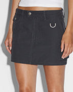 WOMENS SQUAD MINI SKIRT CHARCOAL SKIRTS