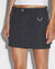 SQUAD MINI SKIRT CHARCOAL