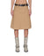 WOMENS  TRINITY KILT TAN REGULAR SKIRTS