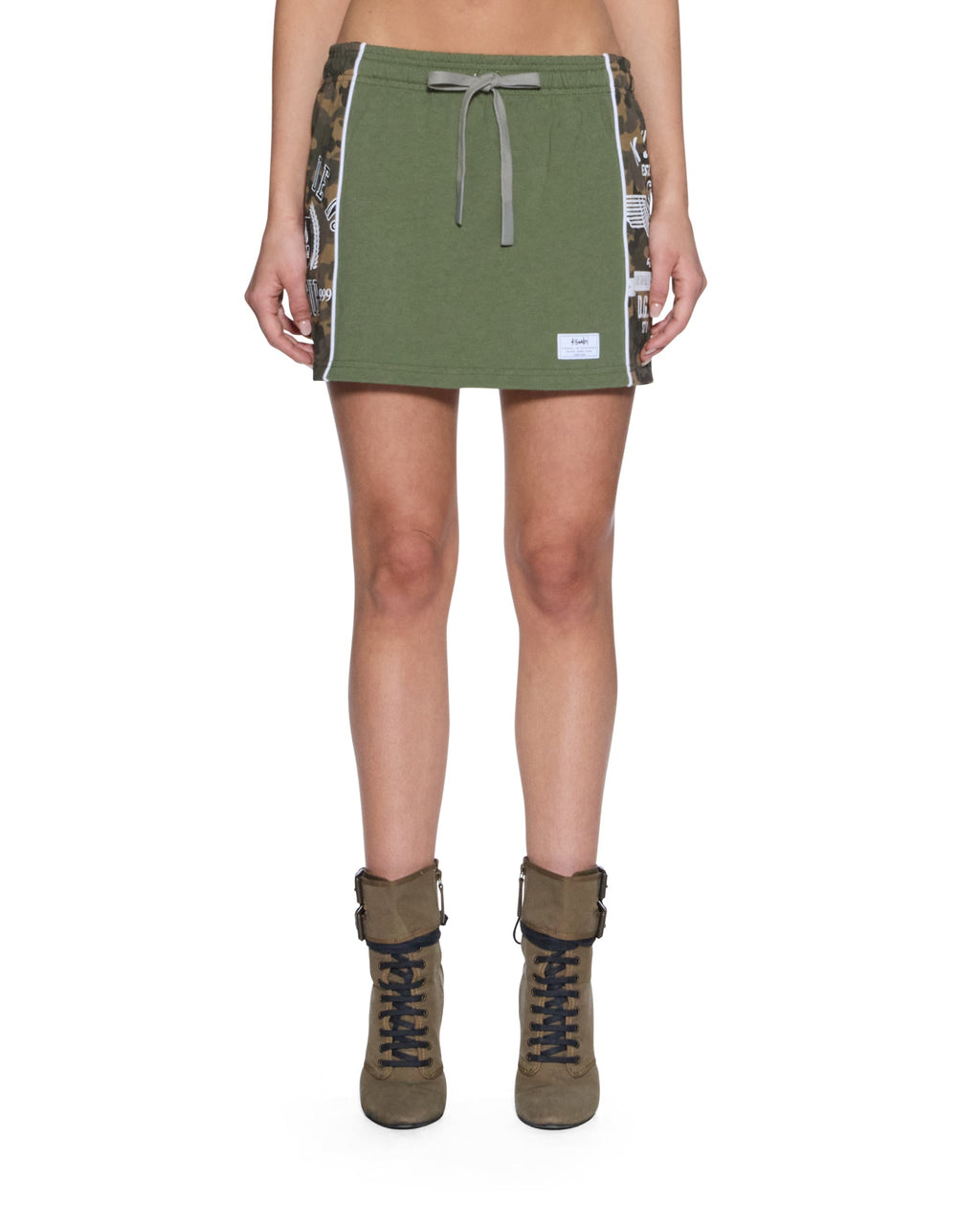 WOMENS ORIGIN TRAKSKIRT SPLICED CAMO HASH SKIRTS