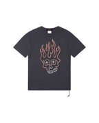 MENS SKULL BIGGIE SS TEE FADED BLACK TEES