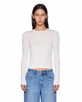 STAPLE LS TEE WHITE