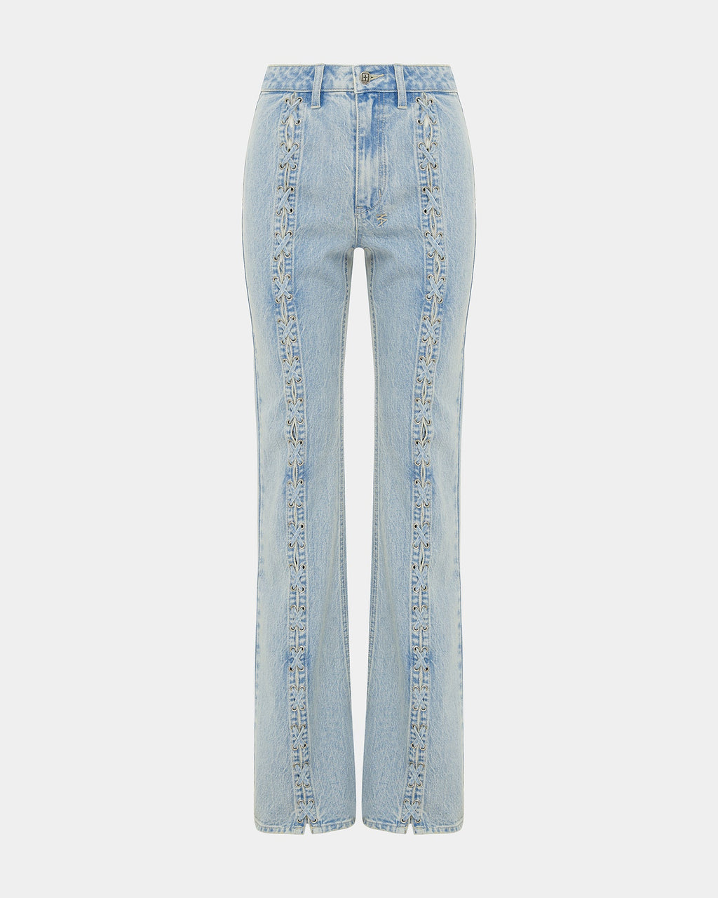 WOMENS SOHO DOVE LACED DENIM JEANS
