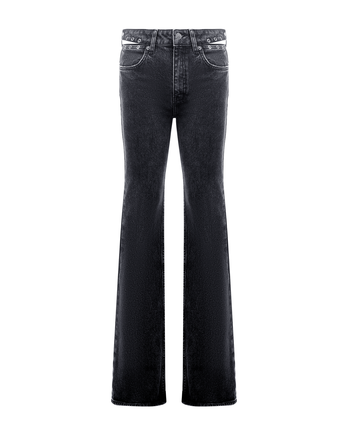 WOMENS SOHO PIERCED SHADOW DENIM JEANS