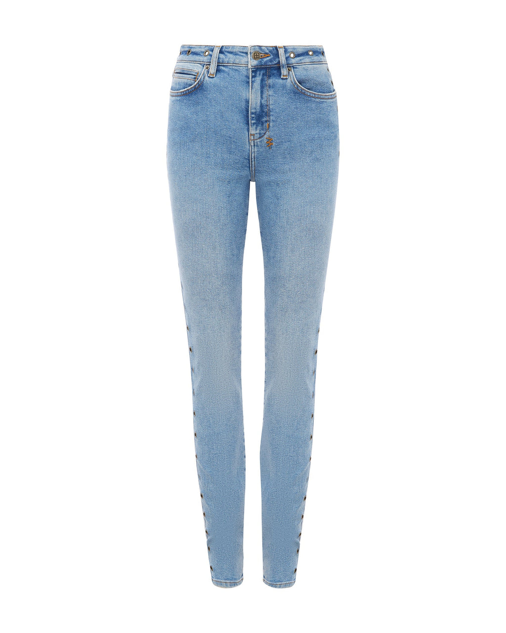 Womens Hi N Wasted Xtra Chroma Skinny Denim Jeans - Denim