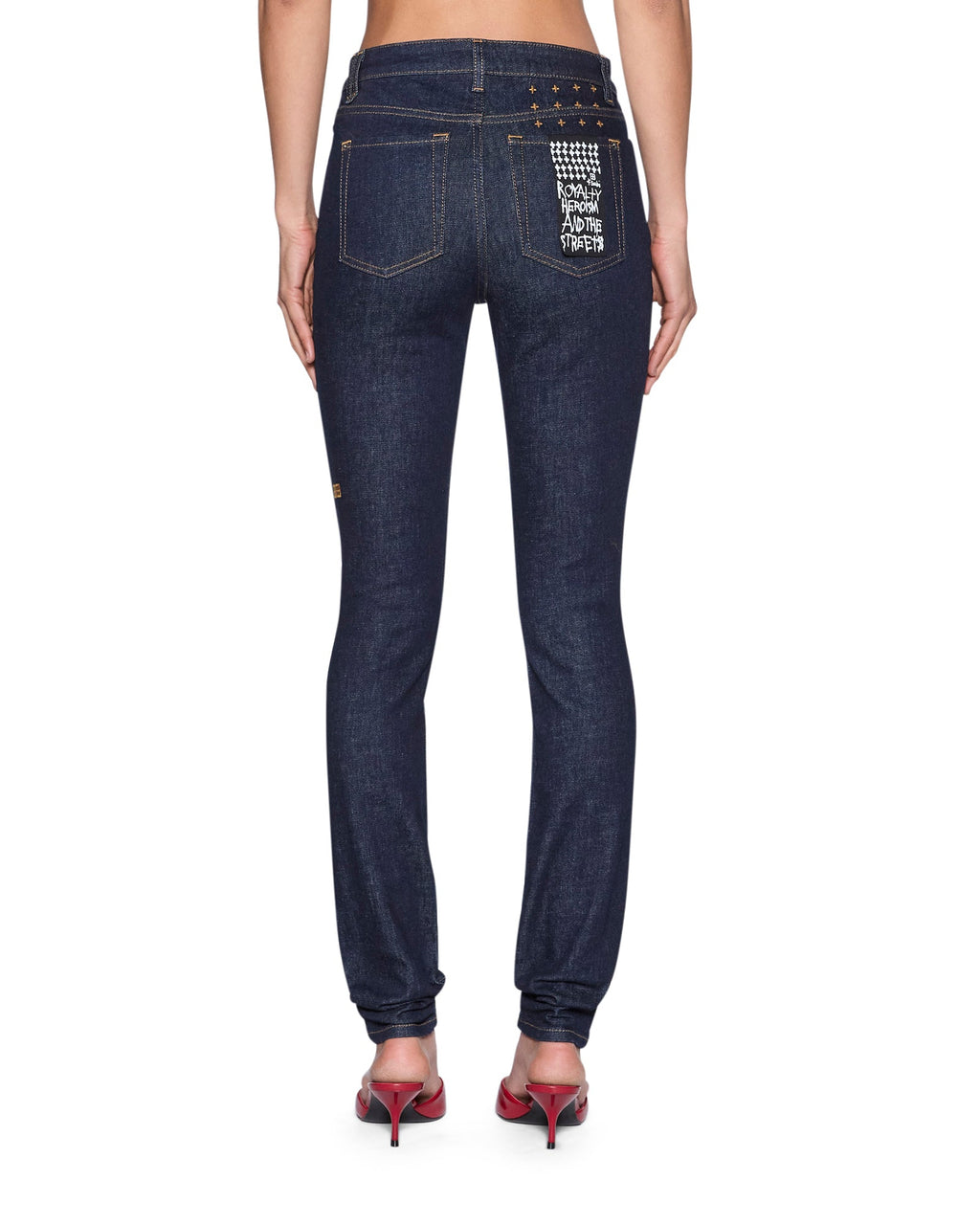 Womens Spray On Xtra Mystic Rinse Denim Jeans - Denim