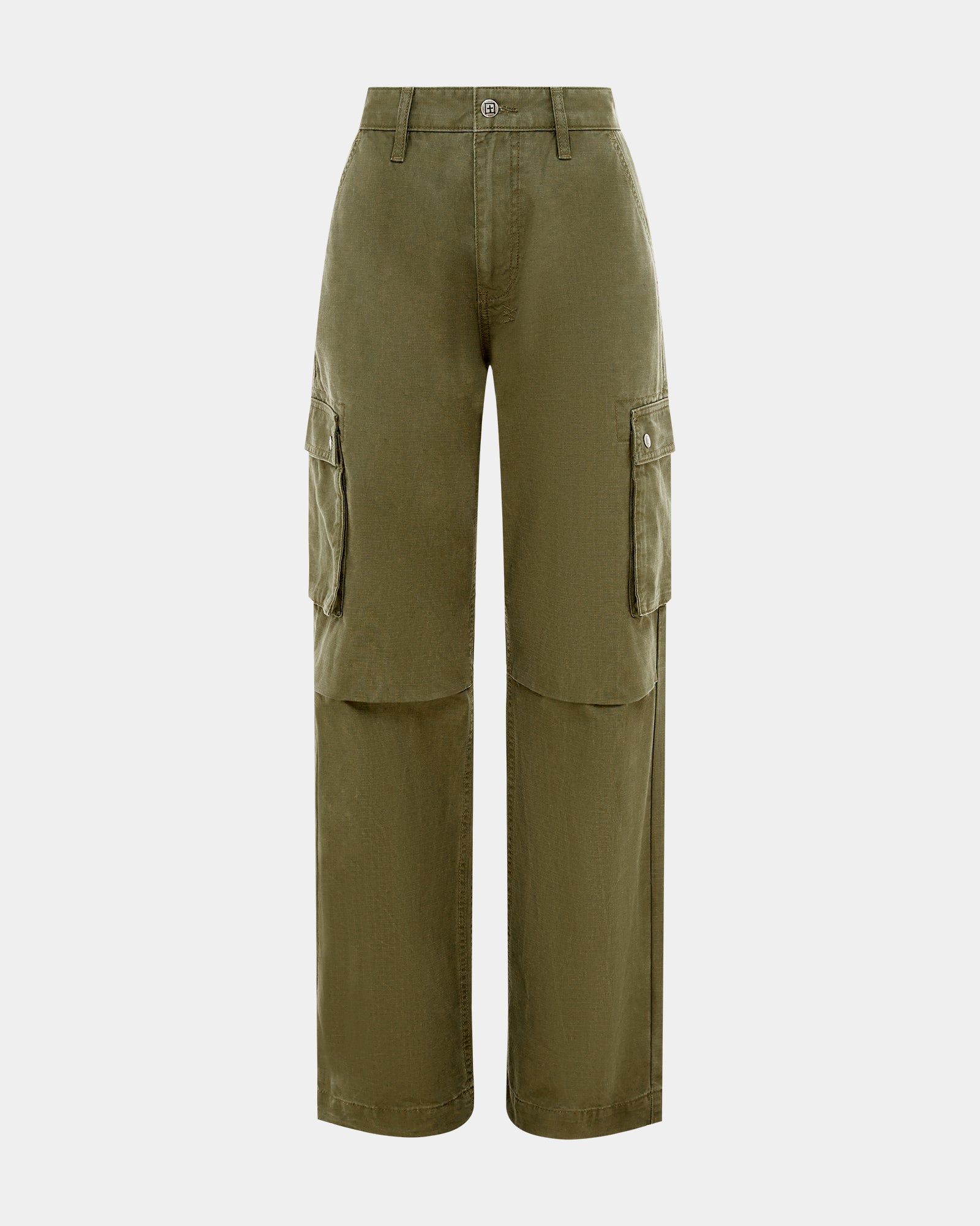 WOMENS SQUAD CARGO KHAKI PANTS