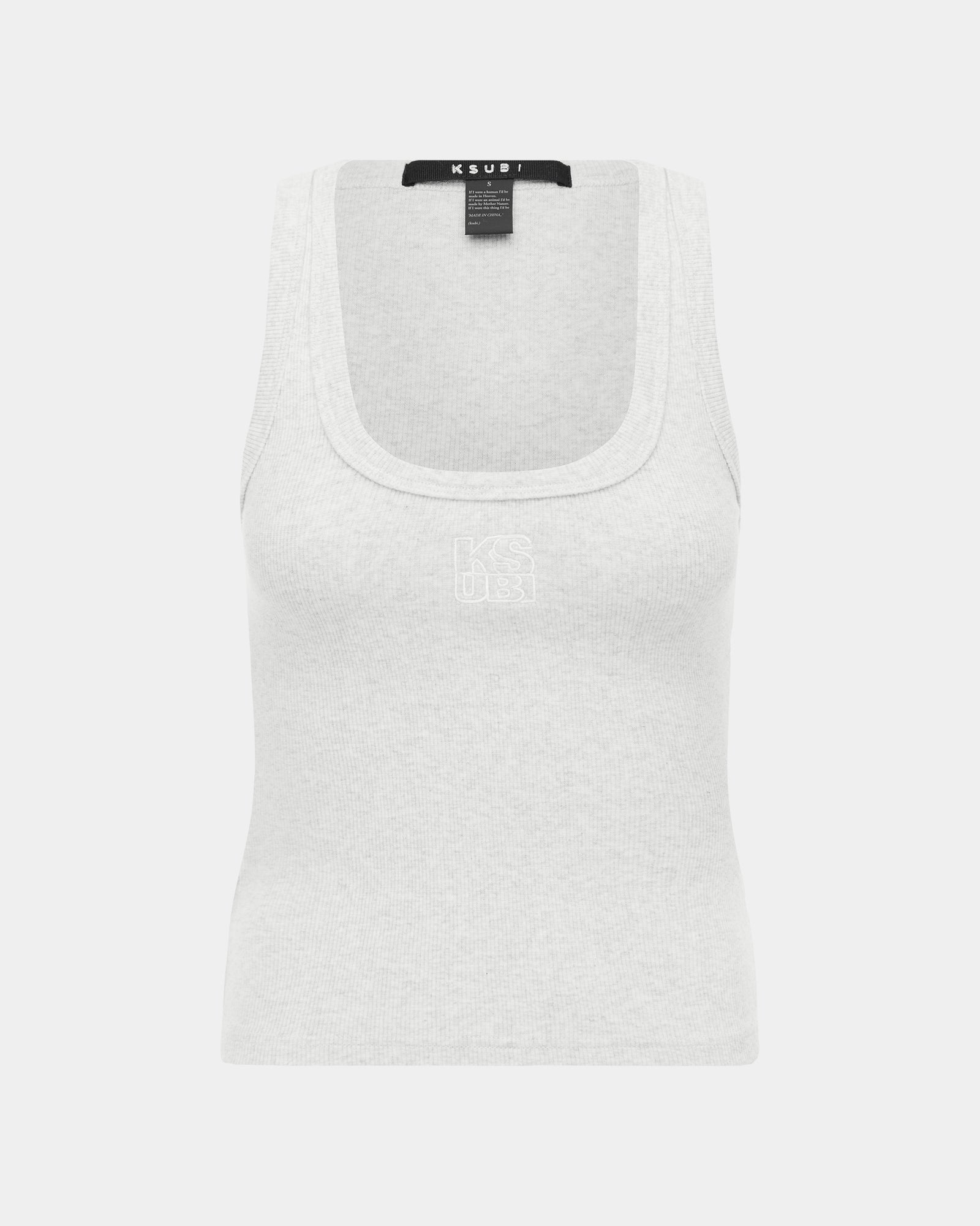 STACKED ORIGIN TANK SNOW MARLE