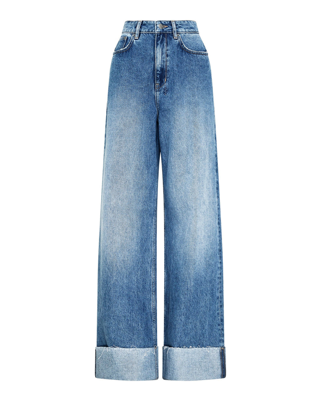 WOMENS STRIDER TIDAL CUFFED DENIM JEANS