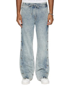 Mens Striker Snap Off Pant Lithium Relaxed Pants - Denim