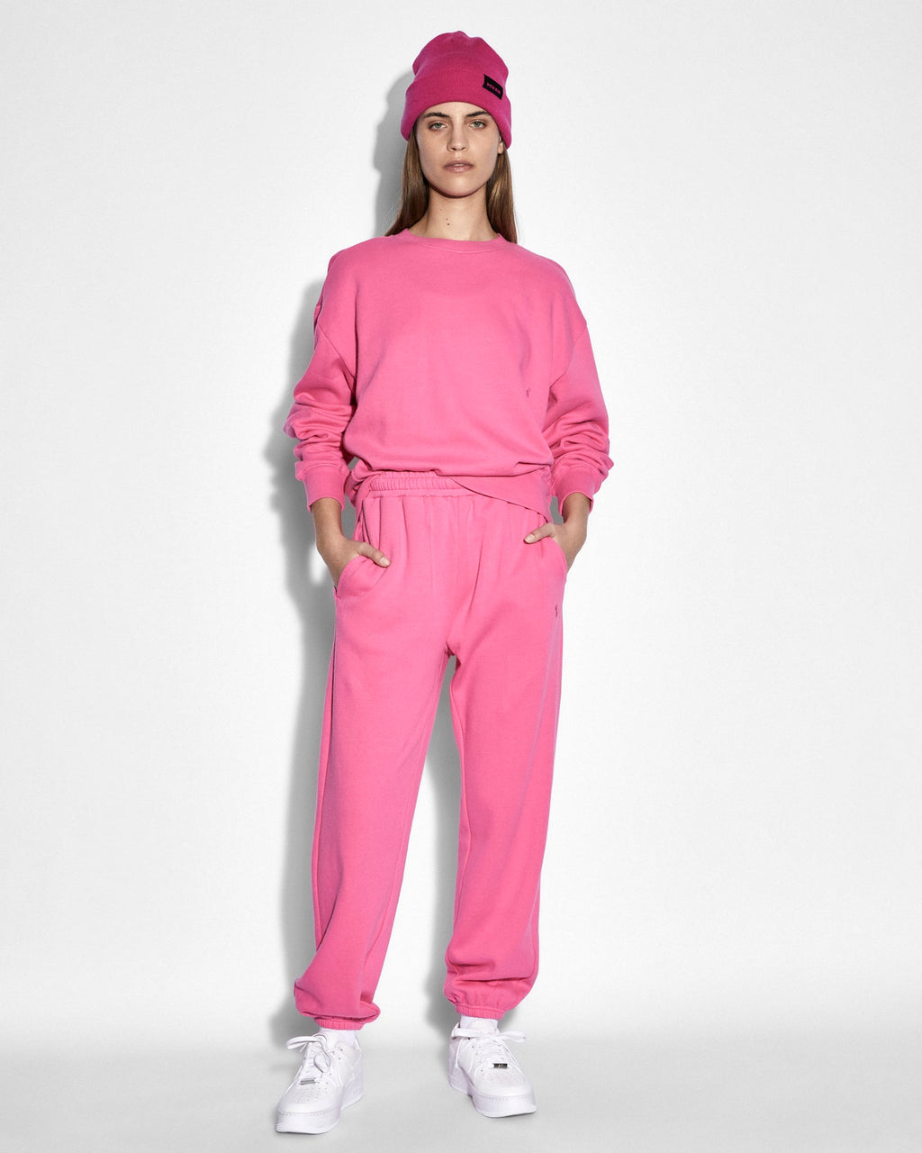 Womens 3x4 Trak Hype Pink Relaxed Pants - Pink
