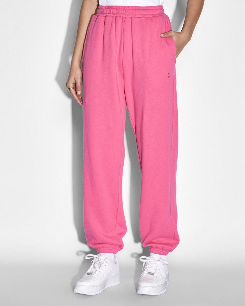 Womens 3x4 Trak Hype Pink Relaxed Pants - Pink