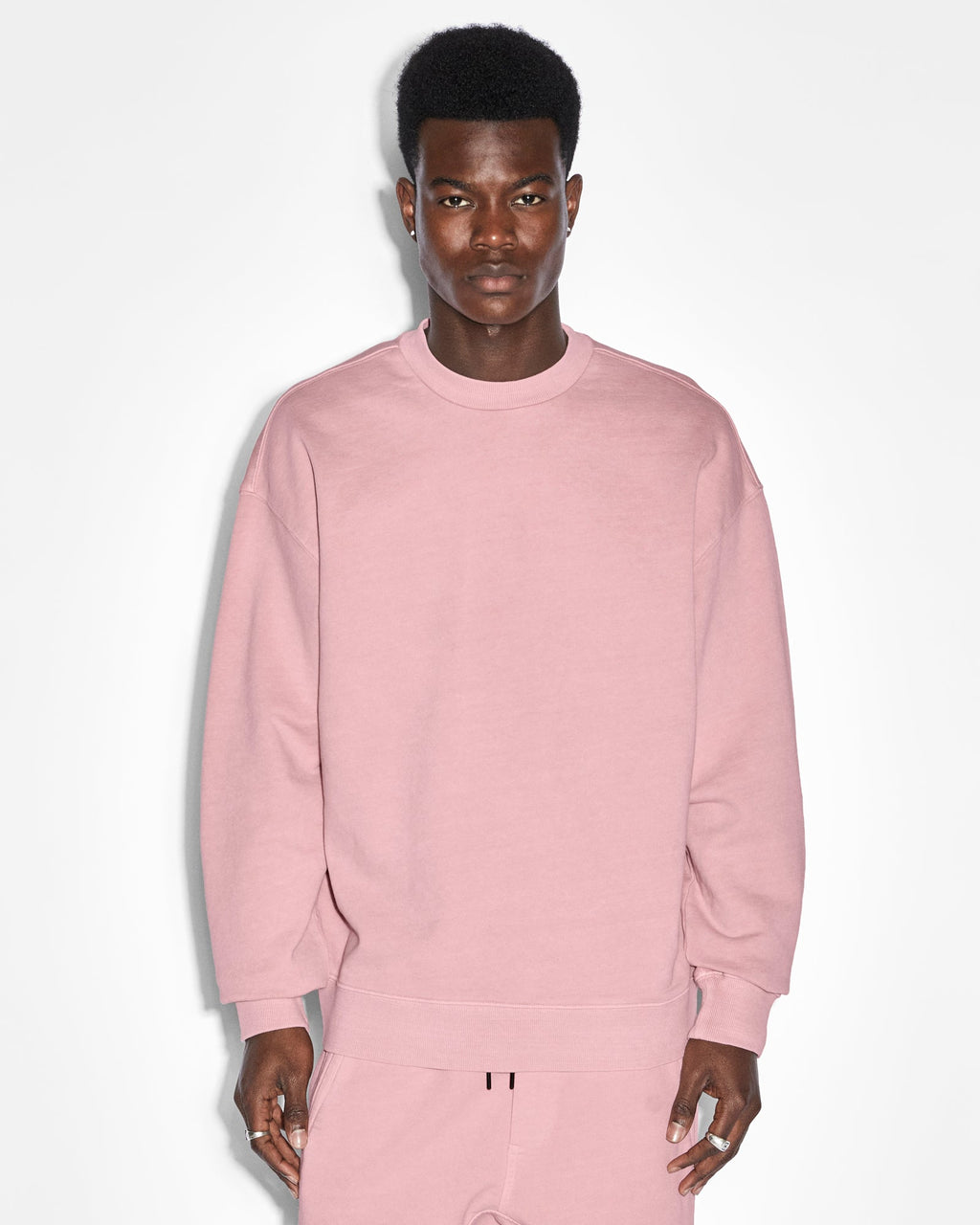 MENS 4X4 BIGGIE CREW QUARTZ FLEECE