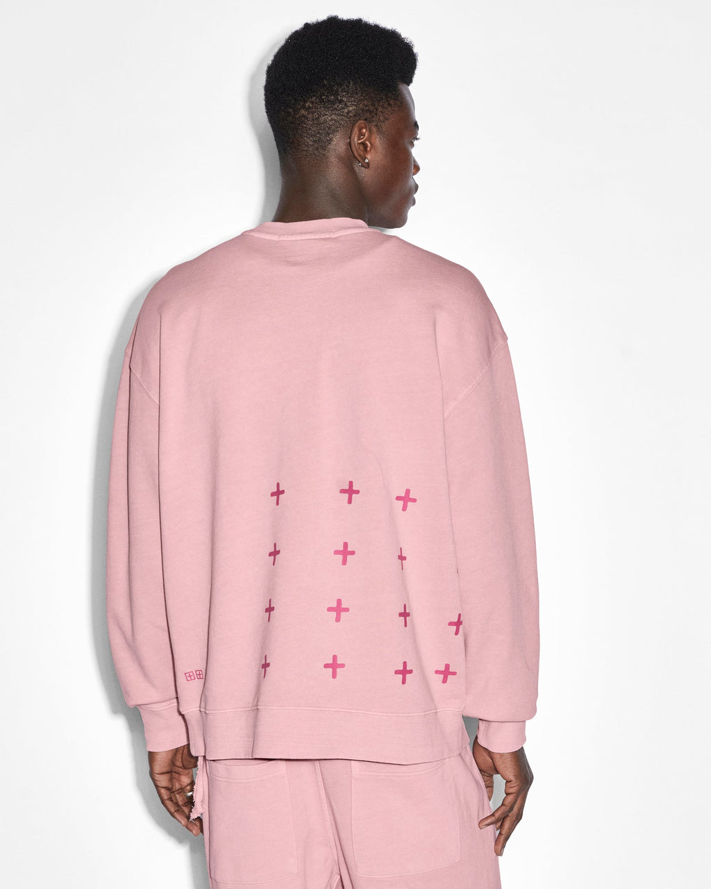 MENS 4X4 BIGGIE CREW QUARTZ FLEECE