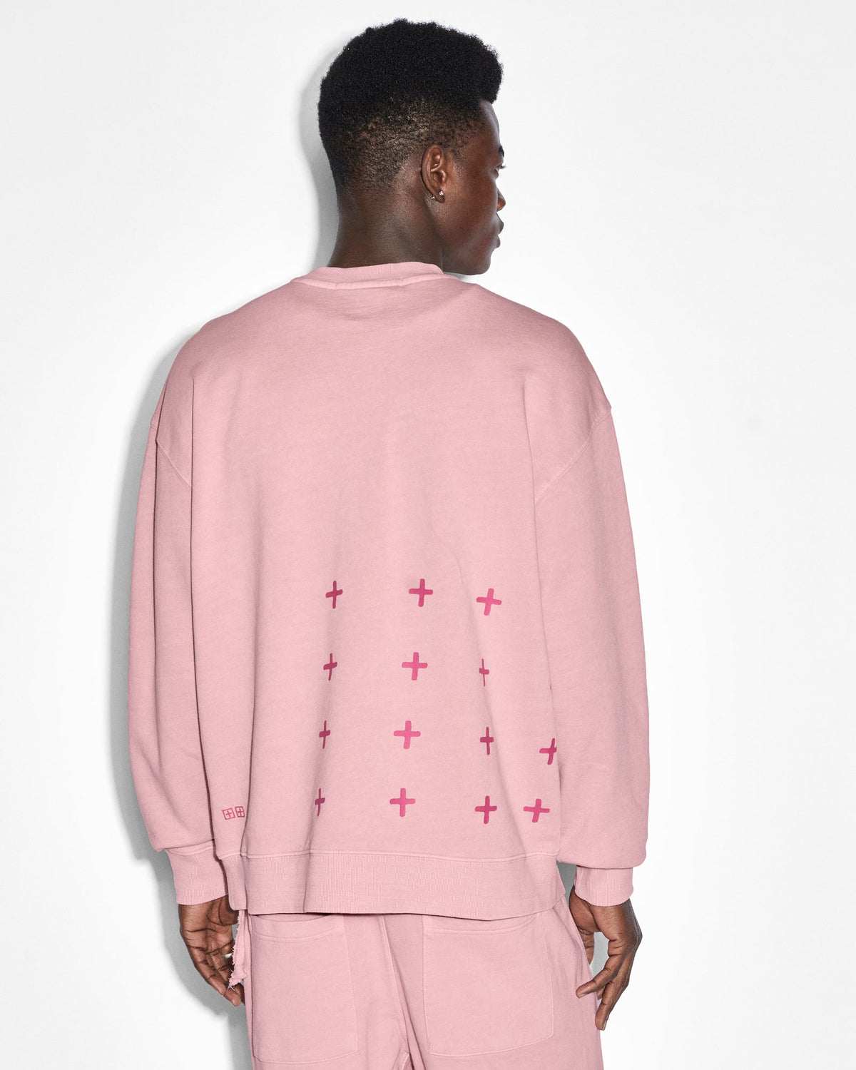 MENS 4X4 BIGGIE CREW QUARTZ FLEECE