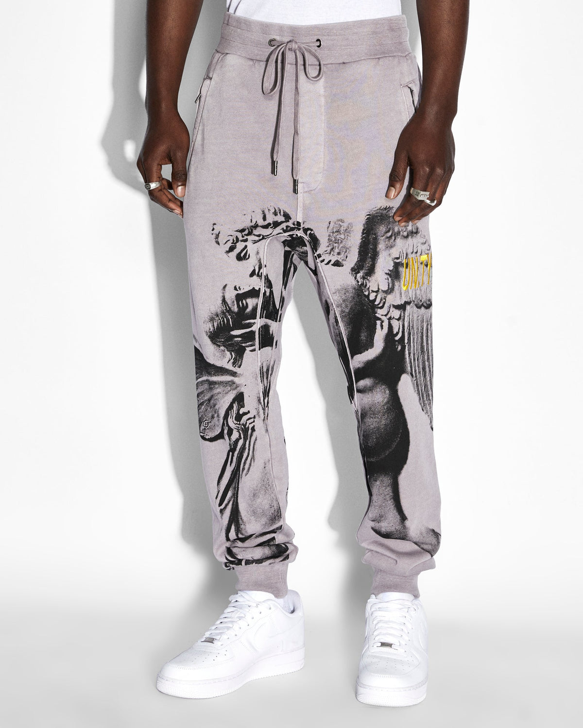 Mens Lovesik Restore Trak Silt Relaxed Pants - Grey