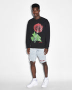 Mens Chopper Short Pixel Refresh Slim Walkshorts - Denim