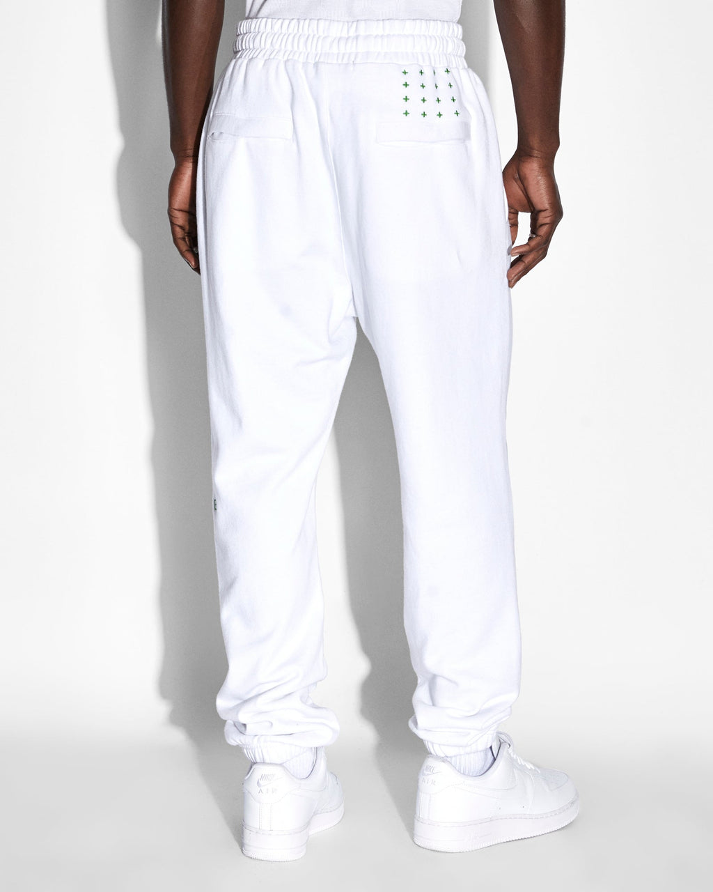 MENS RETRO LOFI TRAX TRU WHITE PANTS