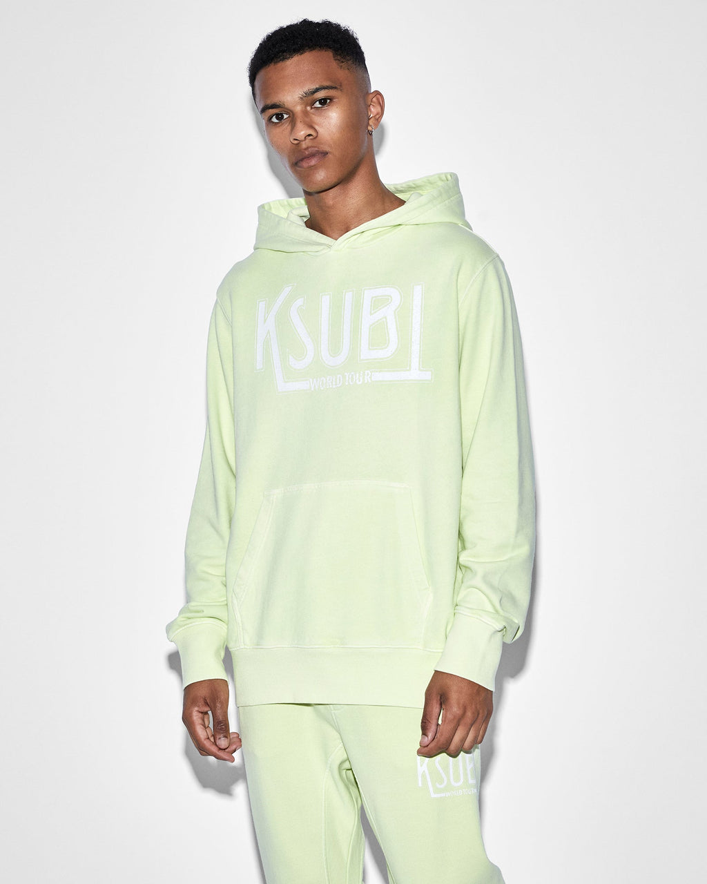MENS TICKET KASH HOODIE ACID FLEECE