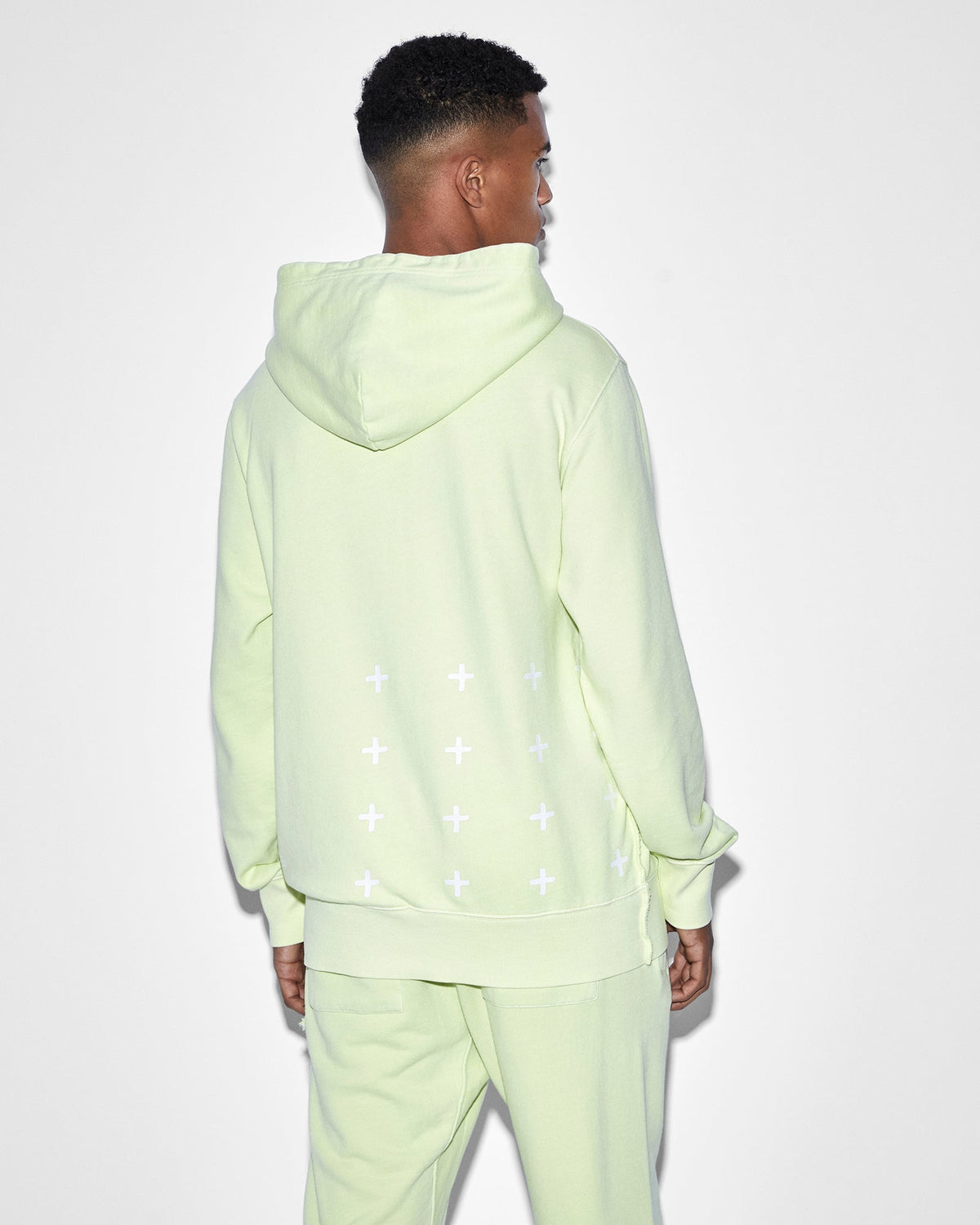 MENS TICKET KASH HOODIE ACID FLEECE