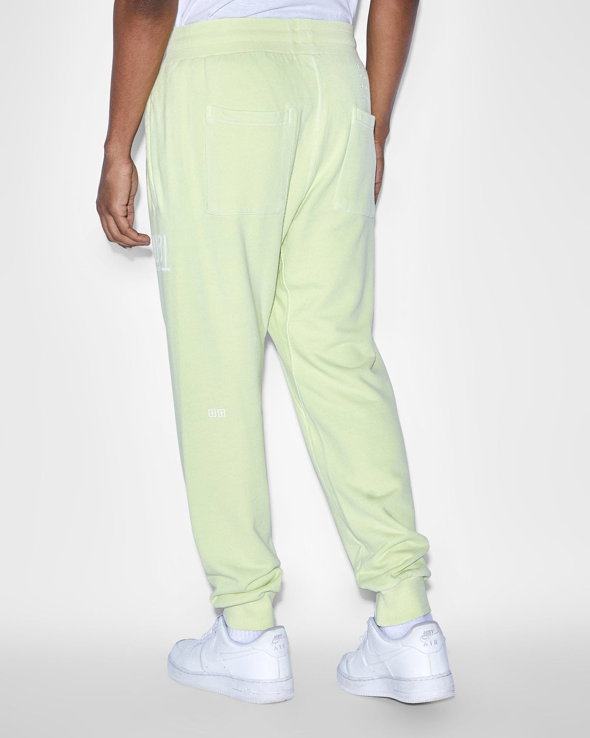 Mens Ticket Restore Trak Acid Slim Pants - Green