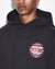 MENS  TOUR BIGGIE HOODIE FADED BLACK OVERSIZED FLEECE