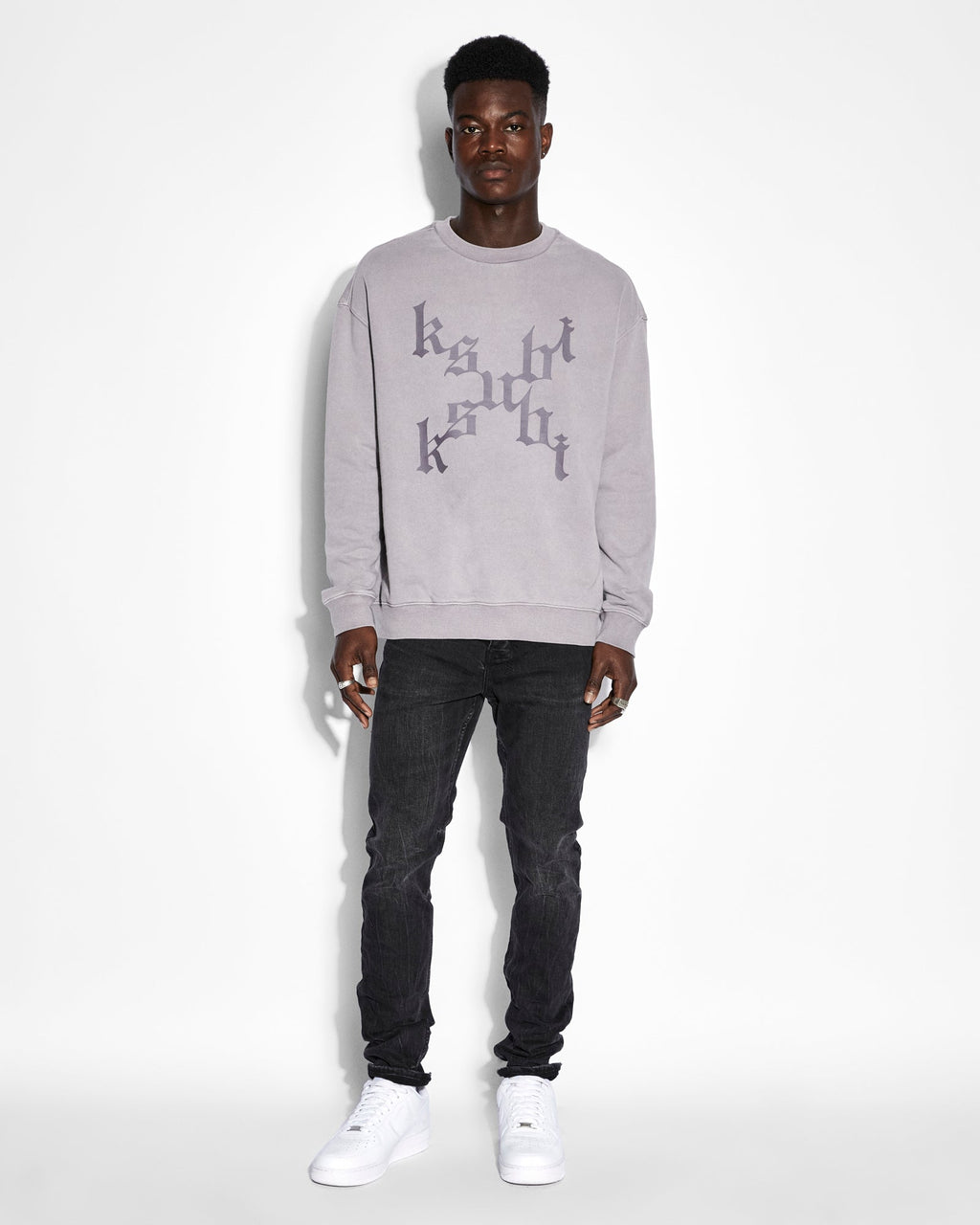 MENS KULT BIGGIE CREW SILT FLEECE